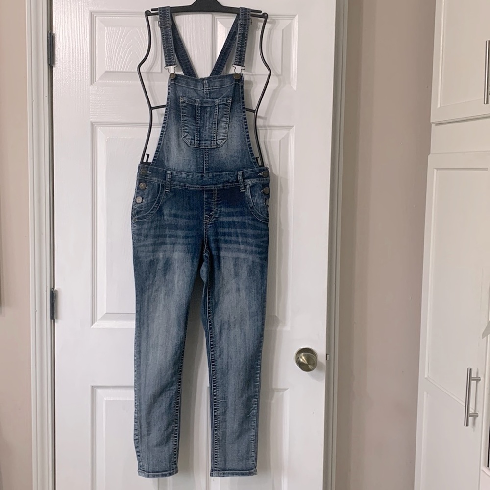 Wallflower Denim Overalls Medium